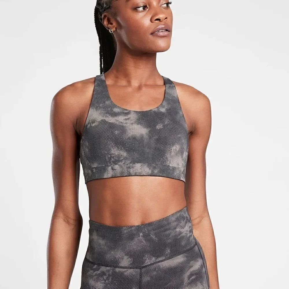 Athleta Advance Printed Bra 36D